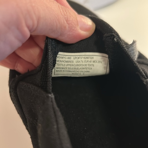 Lugz Men's Black Slip On Casual Classic Sneakers Size 7.5 - Picture 8 of 9